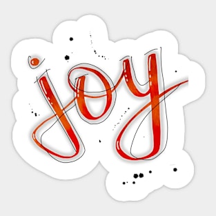 Joy Sticker